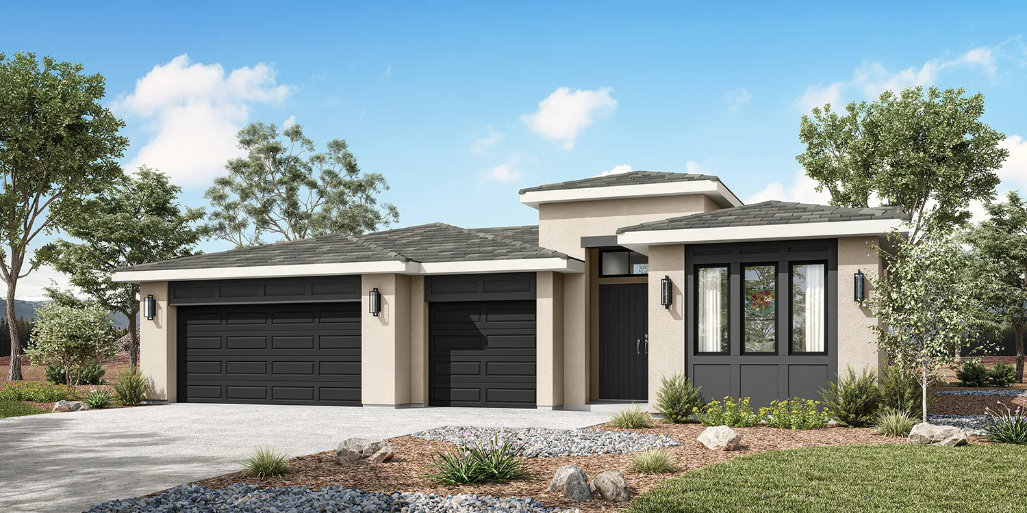 The Shasta — Contemporary elevation